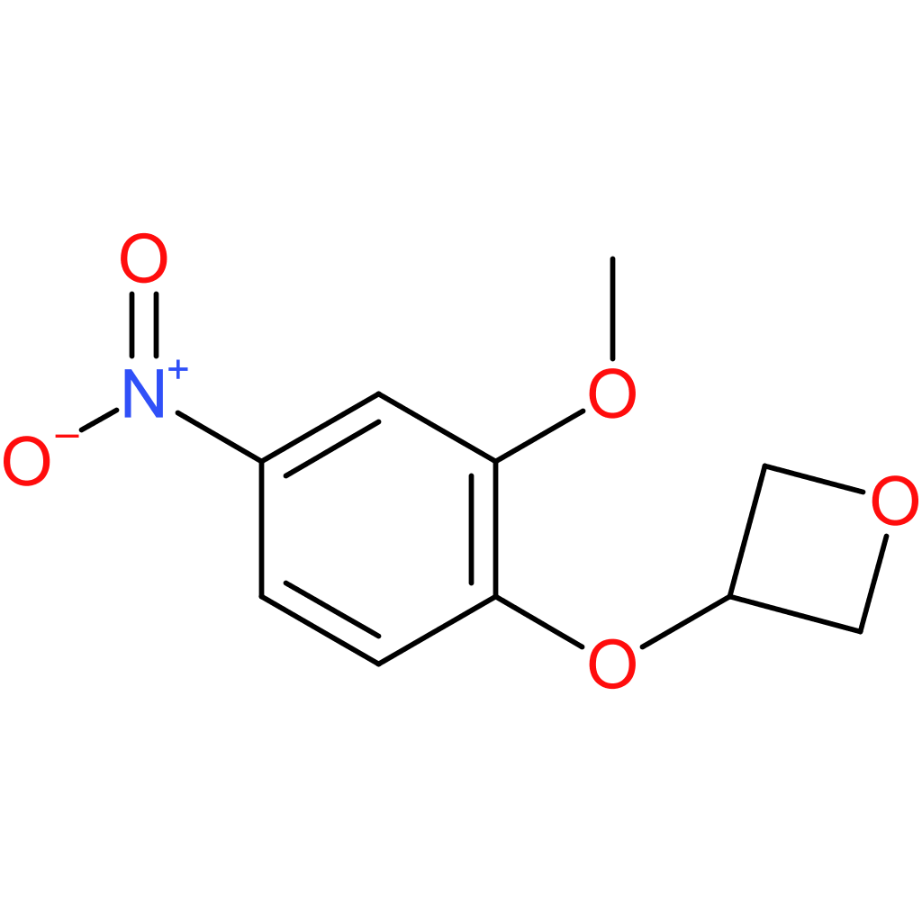 3-(2-Methoxy-4-nitrophenoxy)oxetane