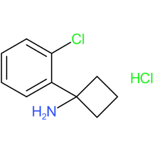 1-(2-Chlorophenyl)cyclobutan-1-amine hydrochloride