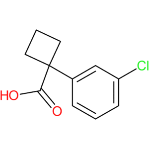1-(3-Chlorophenyl)cyclobutane-1-carboxylic acid