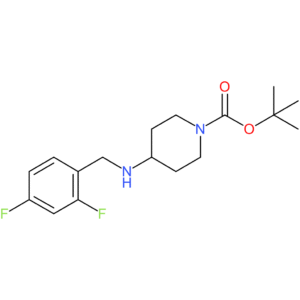 tert-Butyl 4-(2,4-difluorobenzylamino)piperidine-1-carboxylate