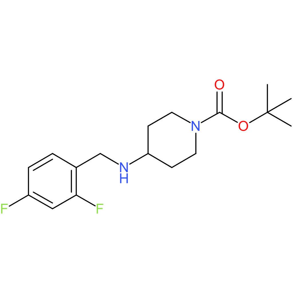 tert-Butyl 4-(2,4-difluorobenzylamino)piperidine-1-carboxylate