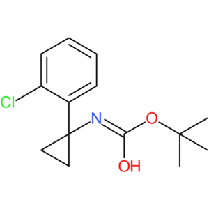 tert-Butyl N-[1-(2-chlorophenyl)cyclopropyl]carbamate