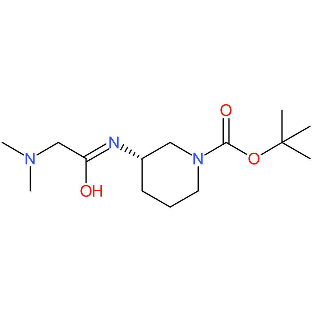 (S)-tert-Butyl 3-[2-(dimethylamino)acetamido]piperidine-1-carboxylate