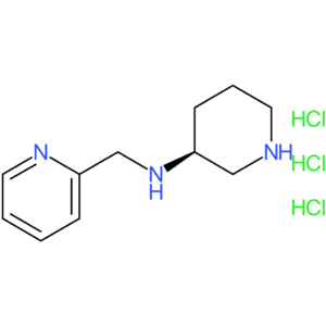 (S)-N-(Pyridin-2-ylmethyl)piperidin-3-amine trihydrochloride