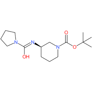 (R)-tert-Butyl 3-{[(pyrrolidin-1-yl)carbonyl]amino}piperidine-1-carboxylate