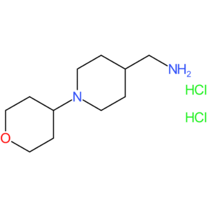 [1-(Tetrahydro-2H-pyran-4-yl)piperidin-4-yl]methanamine dihydrochloride