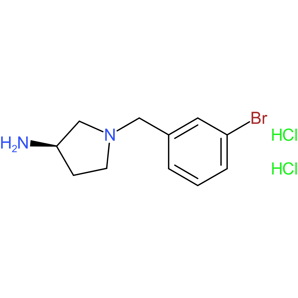 (R)-1-(3-Bromobenzyl)pyrrolidin-3-amine dihydrochloride
