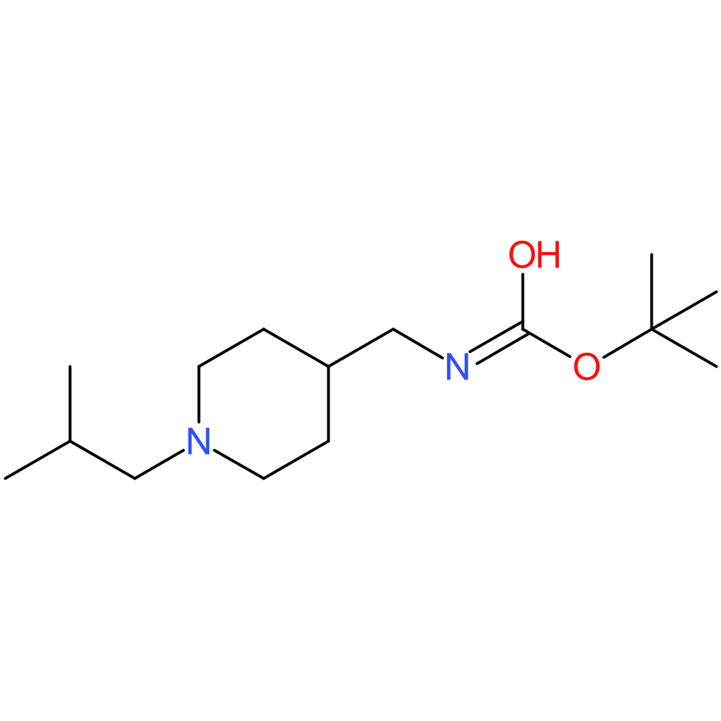 tert-Butyl [(1-isobutylpiperidin-4-yl)methyl]carbamate