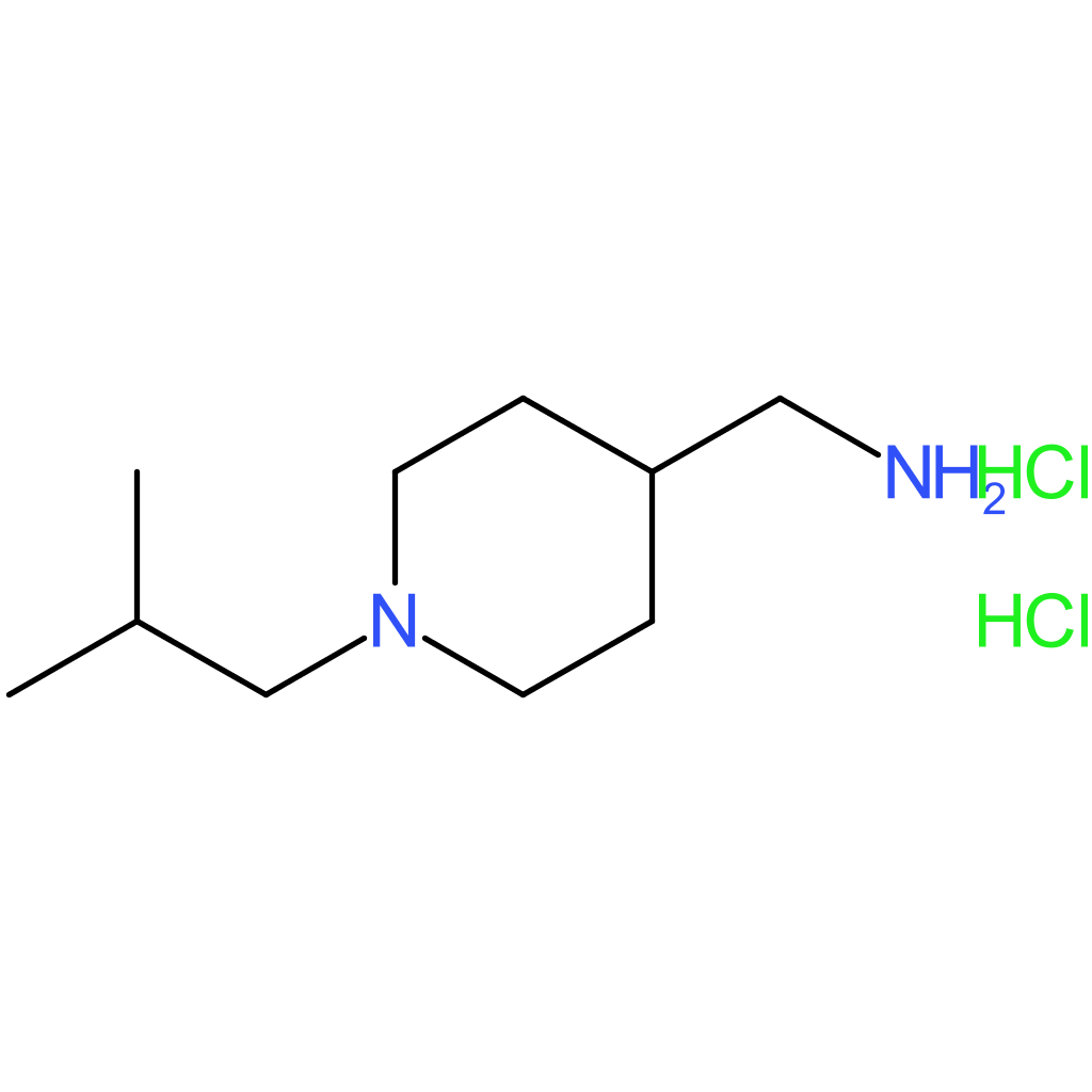 (1-Isobutylpiperidin-4-yl)methanamine dihydrochloride