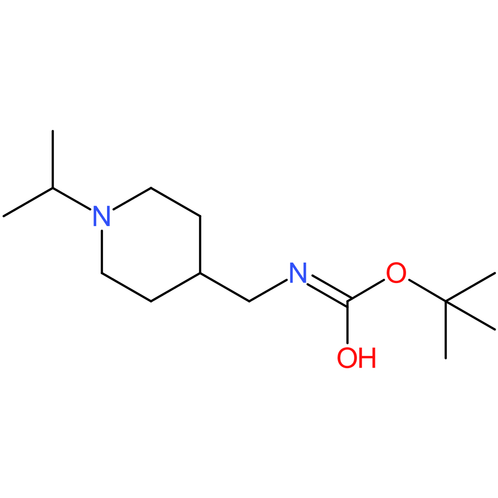 tert-Butyl [(1-isopropylpiperidin-4-yl)methyl]carbamate