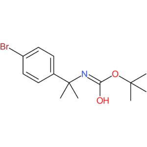 tert-Butyl 2-(4-bromophenyl)propan-2-ylcarbamate