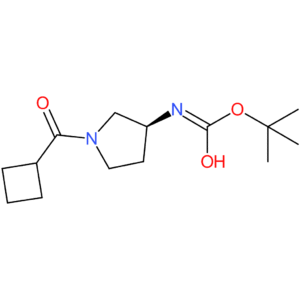 (S)-tert-Butyl 1-(cyclobutanecarbonyl)pyrrolidin-3-ylcarbamate