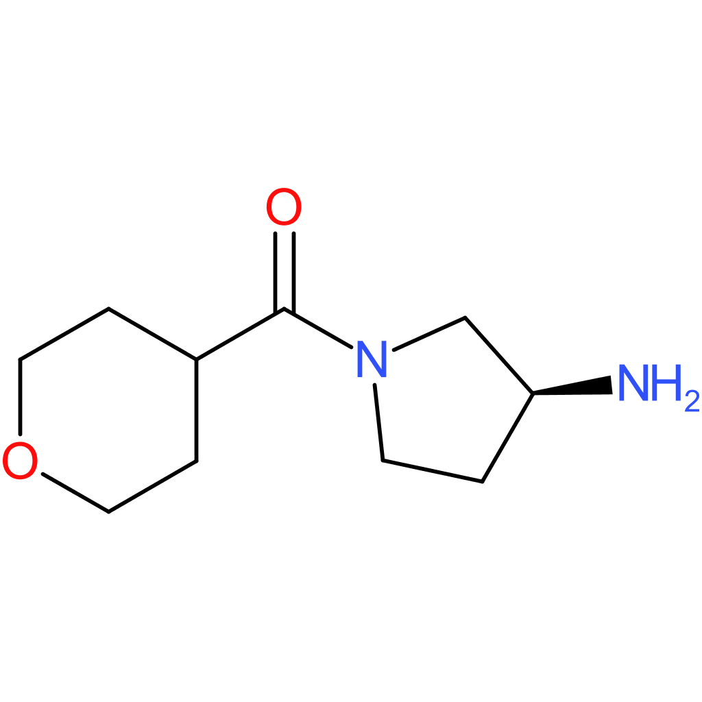 (S)-(3-Aminopyrrolidin-1-yl)(tetrahydro-2H-pyran-4-yl)methanone