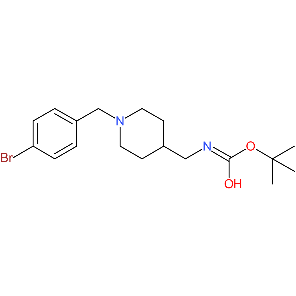 tert-Butyl {[1-(4-bromobenzyl)piperidin-4-yl]methyl}carbamate