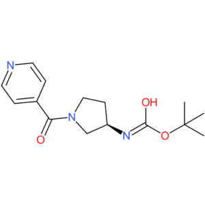 (S)-tert-Butyl 1-isonicotinoylpyrrolidin-3-ylcarbamate