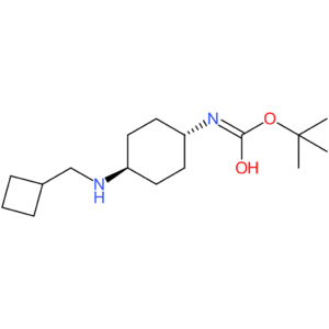 tert-Butyl (1R*,4R*)-4-[(cyclobutylmethyl)amino]cyclohexylcarbamate