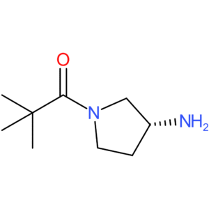 (R)-1-(3-Aminopyrrolidin-1-yl)-2,2-dimethylpropan-1-one