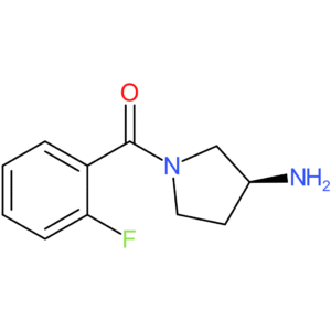 (S)-(3-Aminopyrrolidin-1-yl)(2-fluorophenyl)methanone