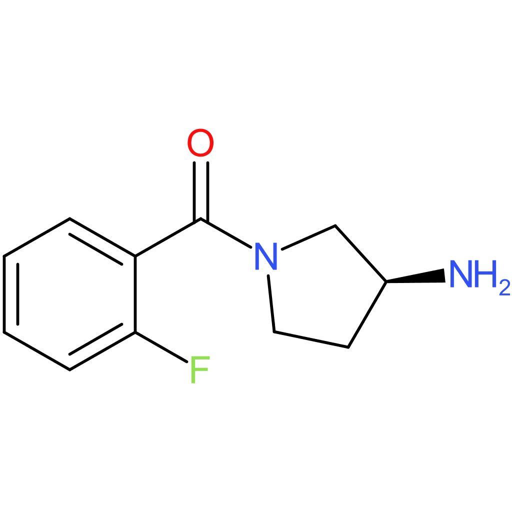 (S)-(3-Aminopyrrolidin-1-yl)(2-fluorophenyl)methanone