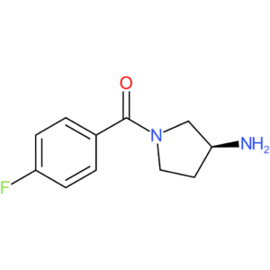 (S)-(3-Aminopyrrolidin-1-yl)(4-fluorophenyl)methanone