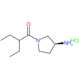 (S)-1-(3-Aminopyrrolidin-1-yl)-2-ethylbutan-1-one hydrochloride