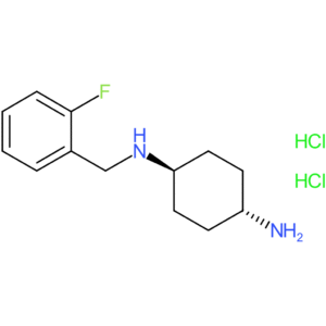 (1R*,4R*)-N1-(2-Fluorobenzyl)cyclohexane-1,4-diamine dihydrochloride