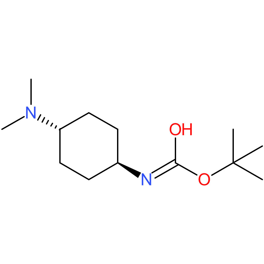 tert-Butyl (1R*,4R*)-4-(dimethylamino)cyclohexylcarbamate