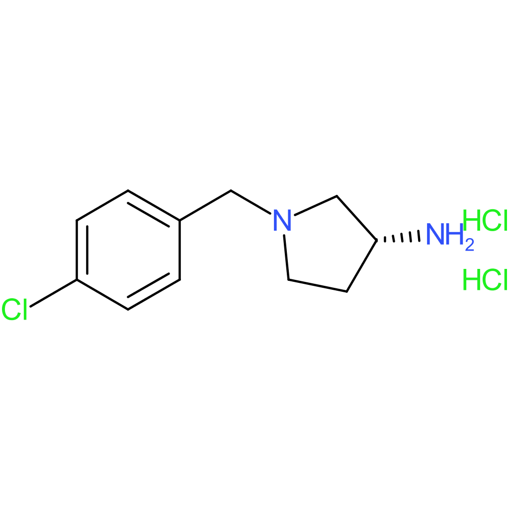 (R)-1-(4-Chlorobenzyl)pyrrolidin-3-amine dihydrochloride