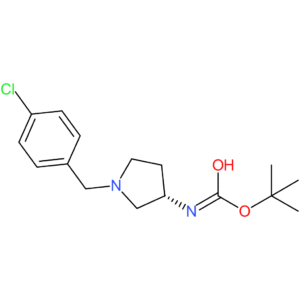 (S)-tert-Butyl 1-(4-chlorobenzyl)pyrrolidin-3-ylcarbamate