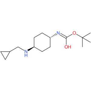 tert-Butyl (1R*,4R*)-4-[(cyclopropylmethyl)amino]cyclohexylcarbamate