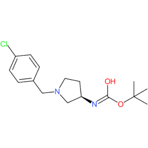 (R)-tert-Butyl 1-(4-chlorobenzyl)pyrrolidin-3-ylcarbamate