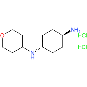 (1R*,4R*)-N1-(Tetrahydro-2H-pyran-4-yl)cyclohexane-1,4-diamine dihydrochloride