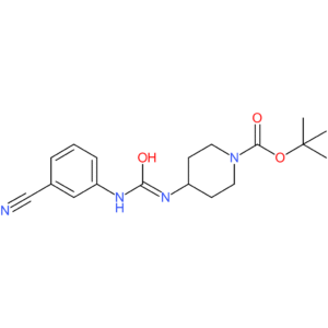 tert-Butyl 4-[3-(3-cyanophenyl)ureido]piperidine-1-carboxylate