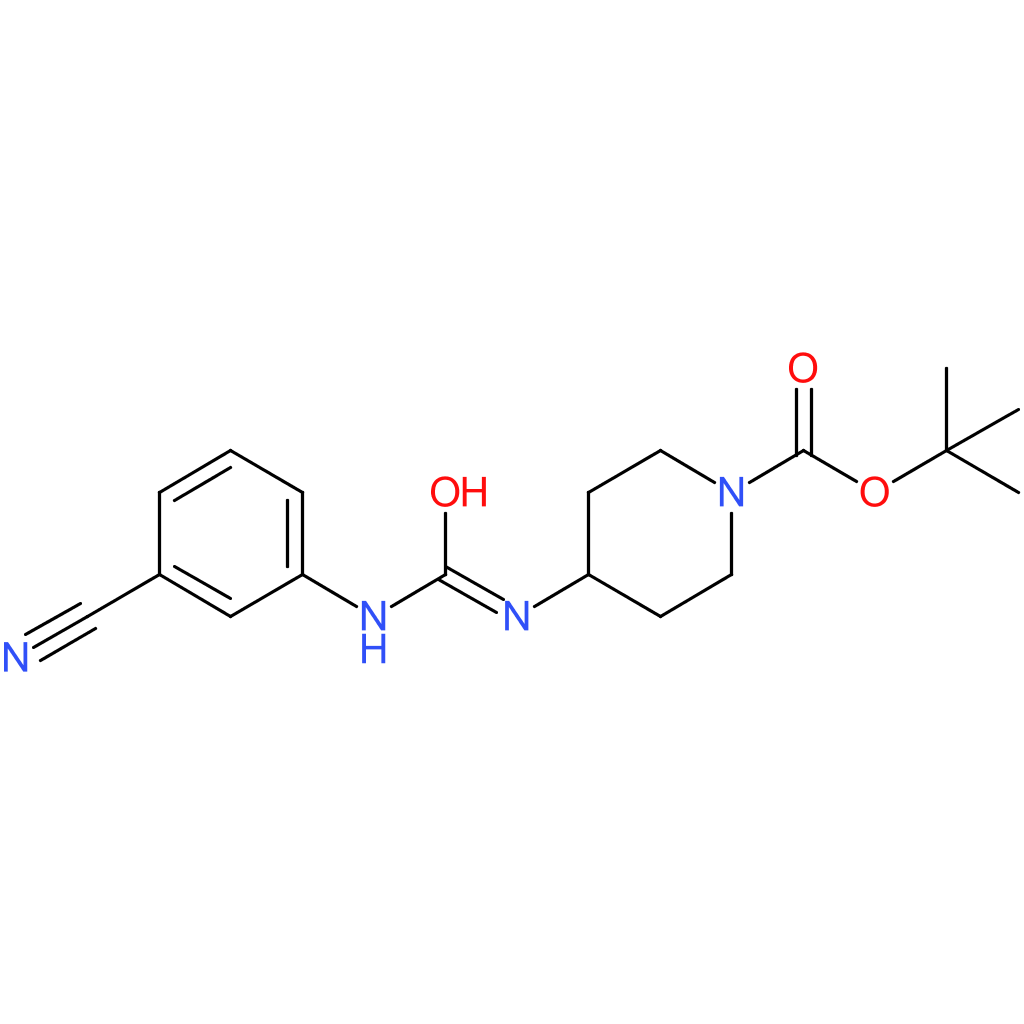 tert-Butyl 4-[3-(3-cyanophenyl)ureido]piperidine-1-carboxylate