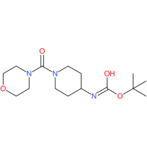 tert-Butyl 1-(morpholine-4-carbonyl)piperidin-4-ylcarbamate