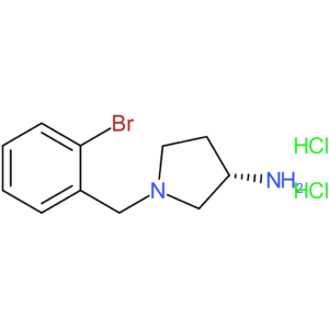 (S)-1-(2-Bromobenzyl)pyrrolidin-3-amine dihydrochloride