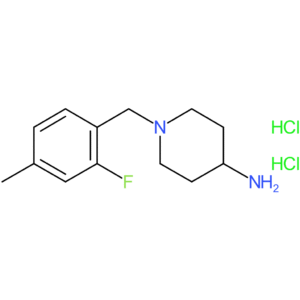 1-(2-Fluoro-4-methylbenzyl)piperidin-4-amine dihydrochloride