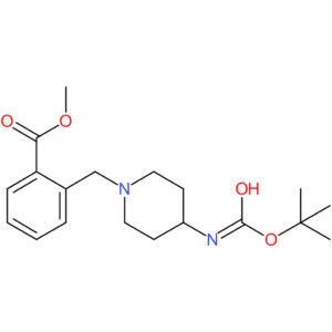 Methyl 2-{[4-(tert-butoxycarbonylamino)piperidin-1-yl]methyl}benzoate