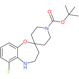tert-Butyl 6-fluoro-4,5-dihydro-3H-spiro[1,5-benzoxazepine-2,4′-piperidine]-1′-carboxylate