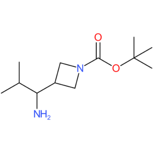 tert-Butyl 3-(1-amino-2-methylpropyl)azetidine-1-carboxylate