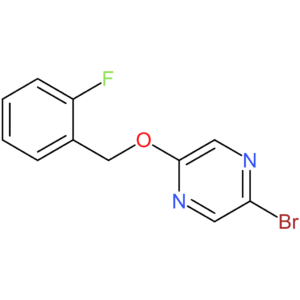 2-Bromo-5-(2-fluorobenzyloxy)pyrazine