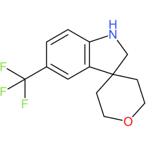 5-(Trifluoromethyl)-1,2-dihydrospiro[indole-3,4′-oxane]