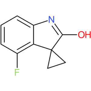 4′-Fluoro-1’H-spiro[cyclopropane-1,3′-indole]-2′-one