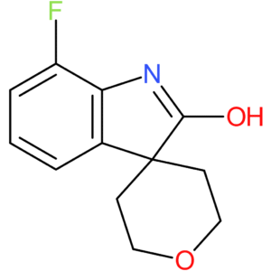 7-Fluoro-1H-spiro[indole-3,4′-oxane]-2-one