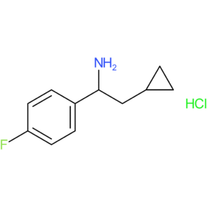 2-Cyclopropyl-1-(4-fluorophenyl)ethanamine hydrochloride