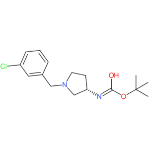 (S)-tert-Butyl 1-(3-chlorobenzyl)pyrrolidin-3-ylcarbamate