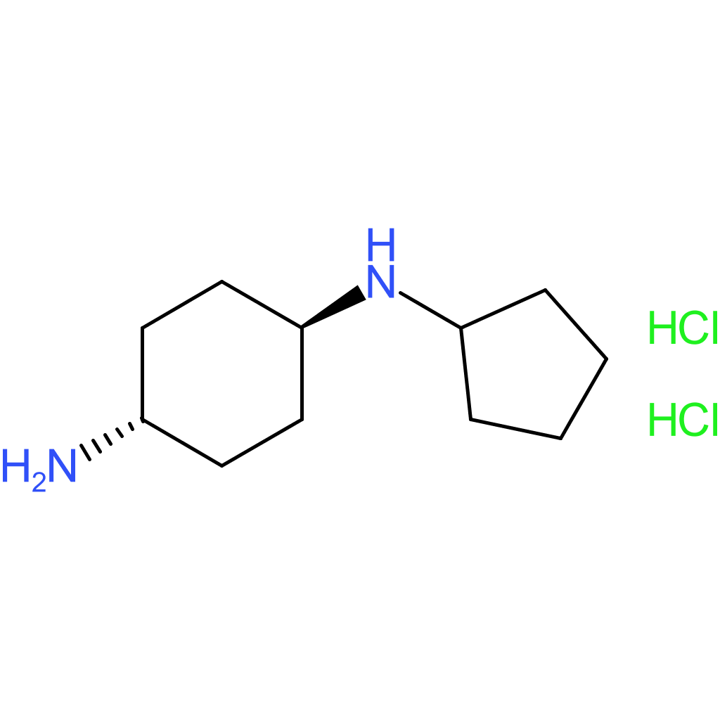 (1R*,4R*)-N1-Cyclopentylcyclohexane-1,4-diamine dihydrochloride
