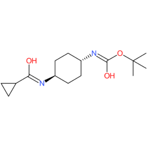 tert-Butyl (1R*,4R*)-4-(cyclopropanecarbonylamino)cyclohexylcarbamate