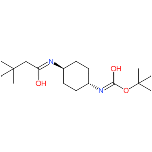 tert-Butyl (1R*,4R*)-4-(3,3-dimethylbutanamido)cyclohexylcarbamate