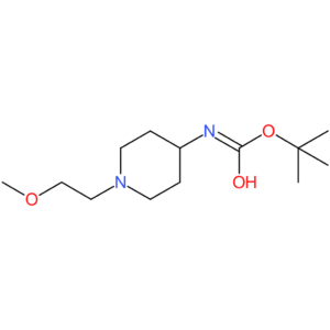 tert-Butyl 1-(2-methoxyethyl)piperidin-4-ylcarbamate